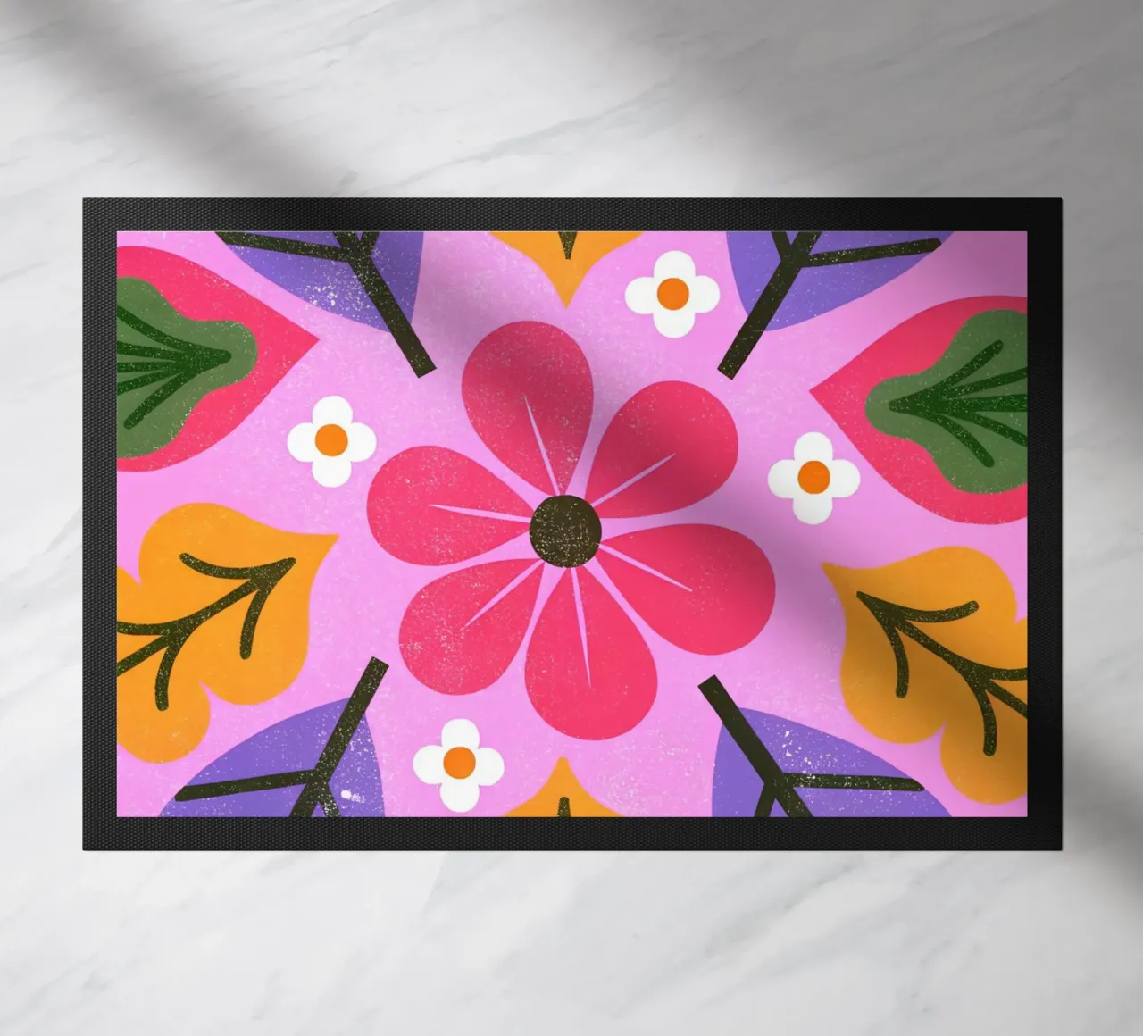 Fiori retrò pop zerbino da THE LATEST SHOP