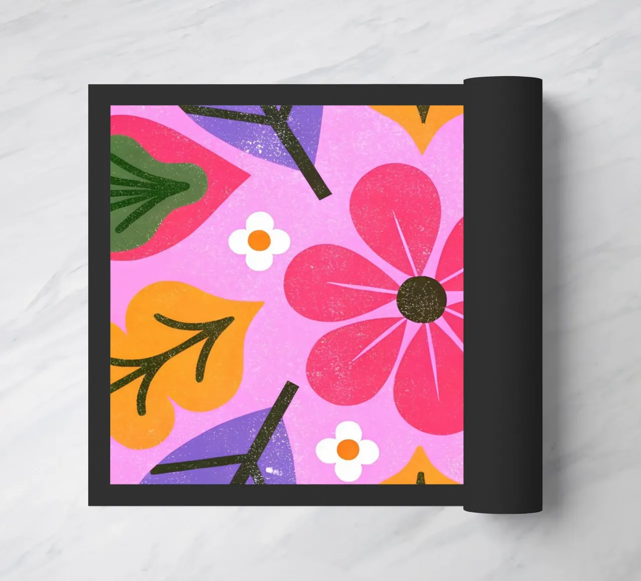 Fiori retrò pop zerbino da THE LATEST SHOP