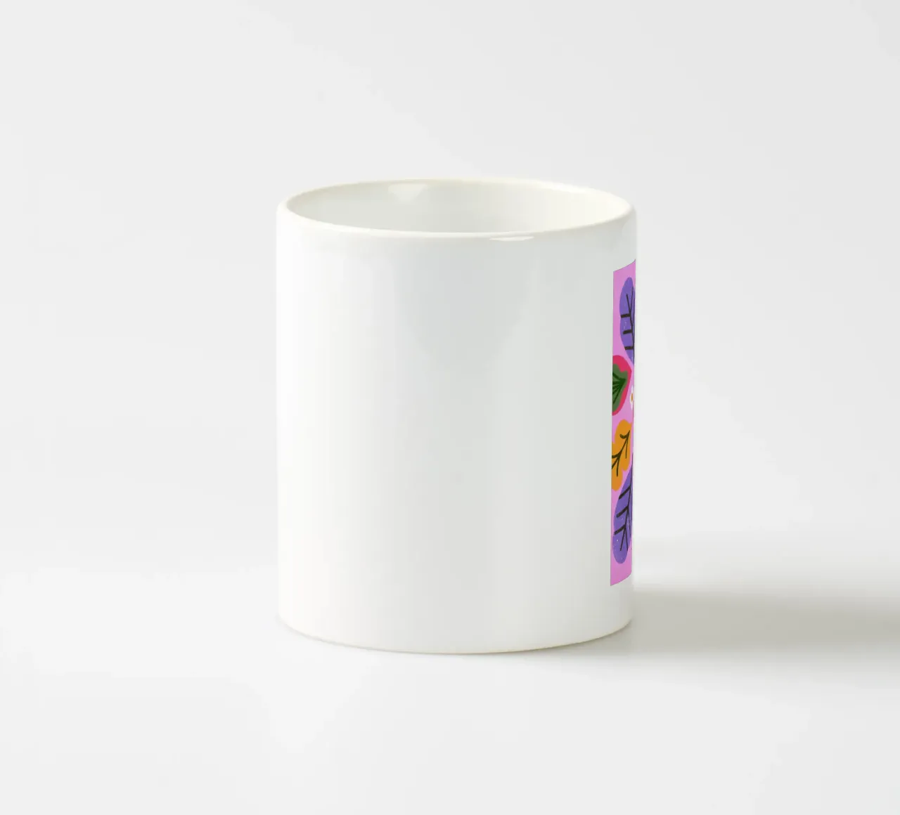 Fiori retrò pop tazza in ceramica da THE LATEST SHOP