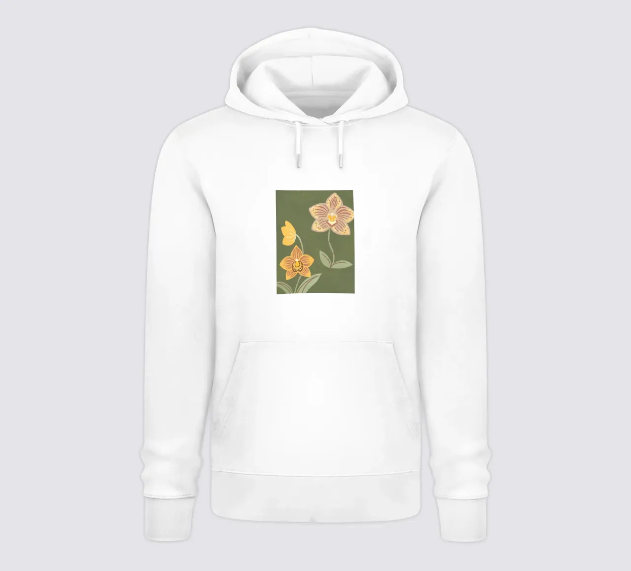 Fiori retrò pop felpa con cappuccio da THE LATEST SHOP