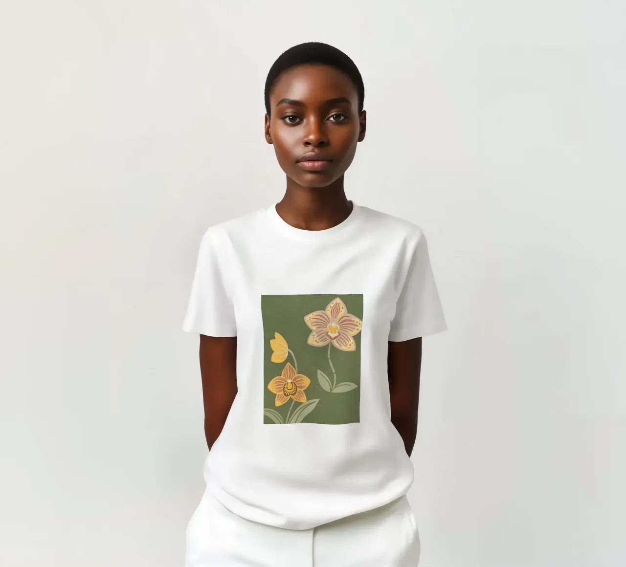 Fiori retrò pop t-shirt da THE LATEST SHOP