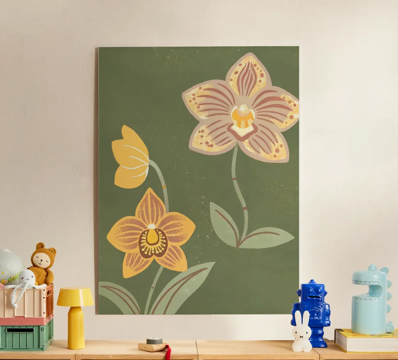 Fiori retrò pop plexiglass da THE LATEST SHOP