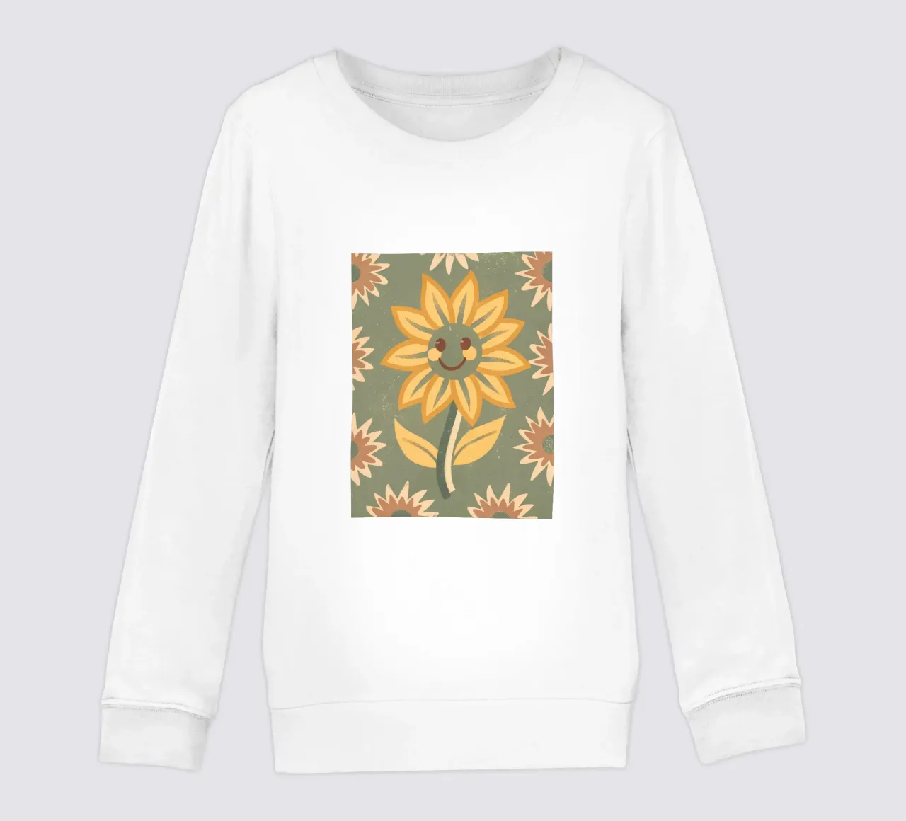 Girasole retrò pop felpa bambino da THE LATEST SHOP