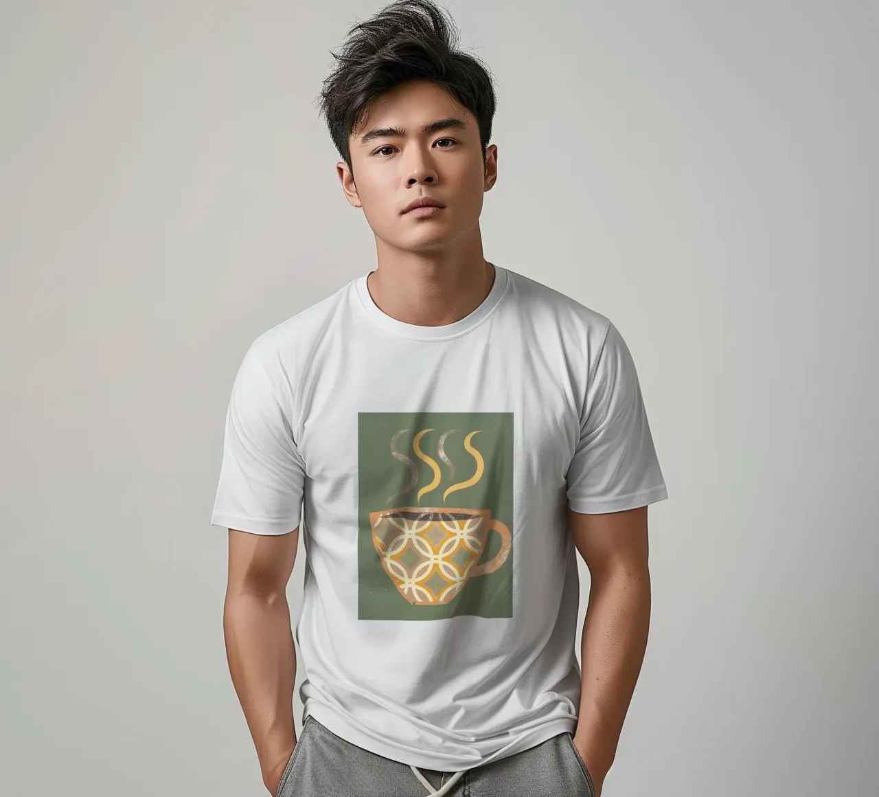 Tazza da caffè Retro Pop t-shirt da THE LATEST SHOP