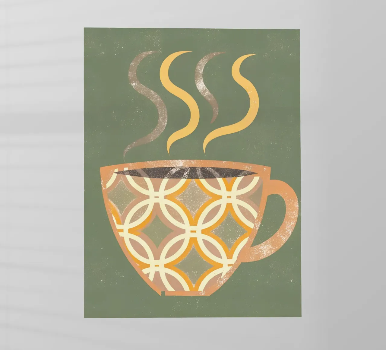 Tazza da caffè Retro Pop pellicola backlit da THE LATEST SHOP