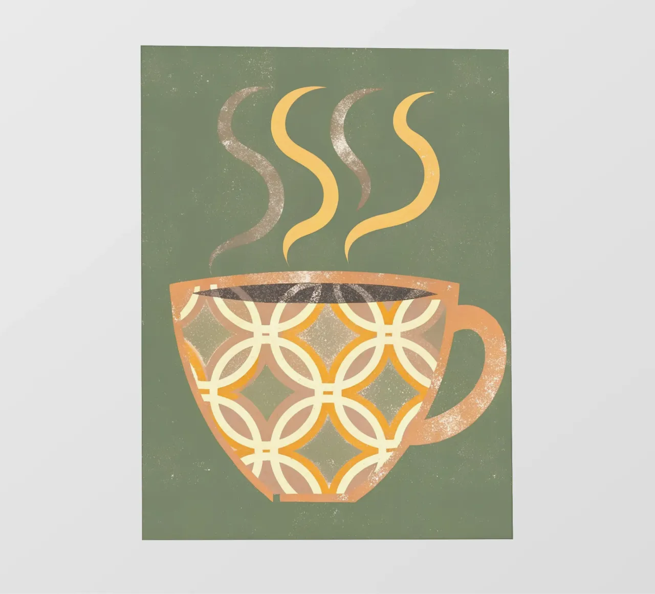 Retro Pop Coffee Cup pvc cover by THE LATEST SHOP