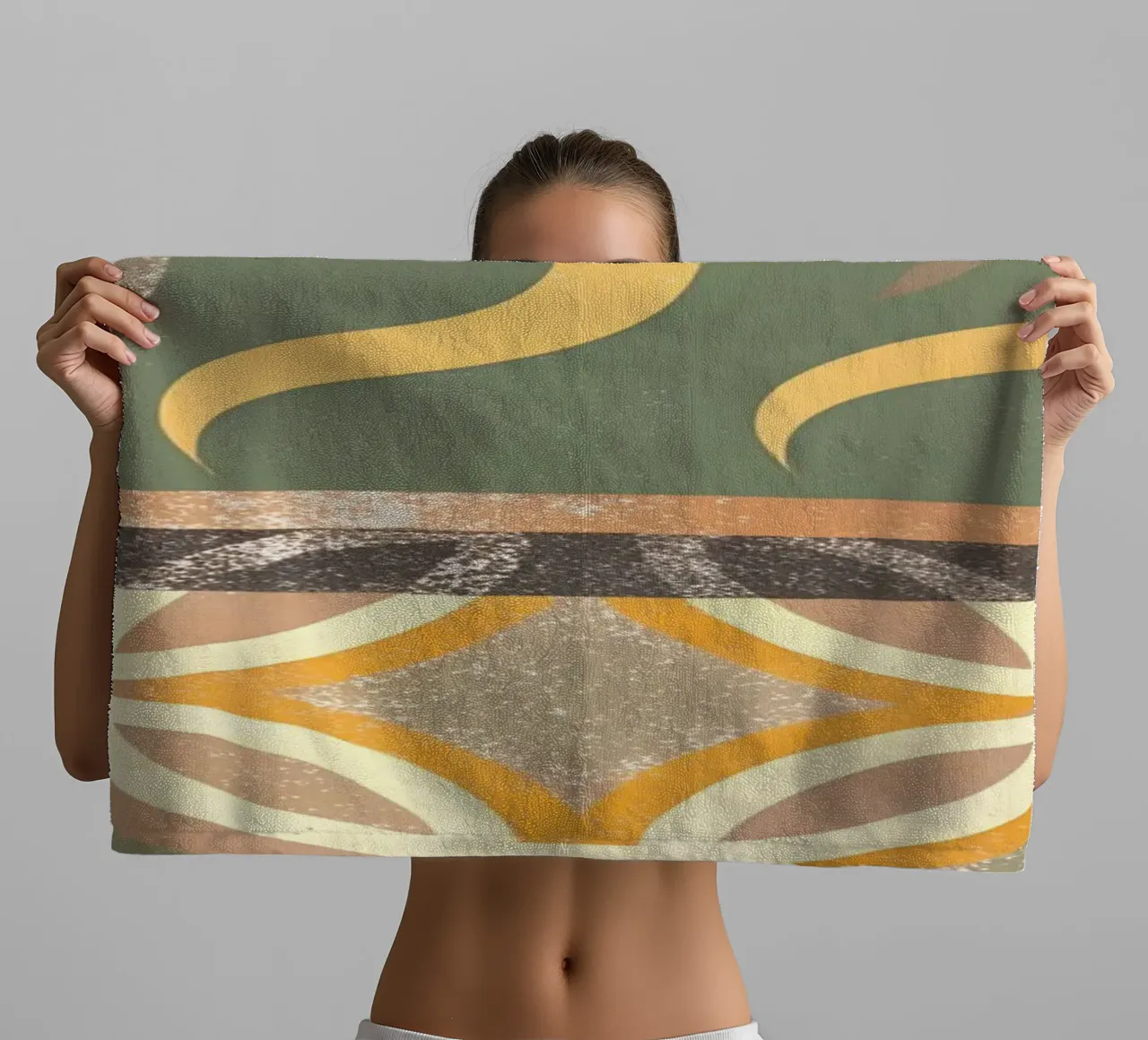 Tazza da caffè Retro Pop asciugamano da bagno da THE LATEST SHOP