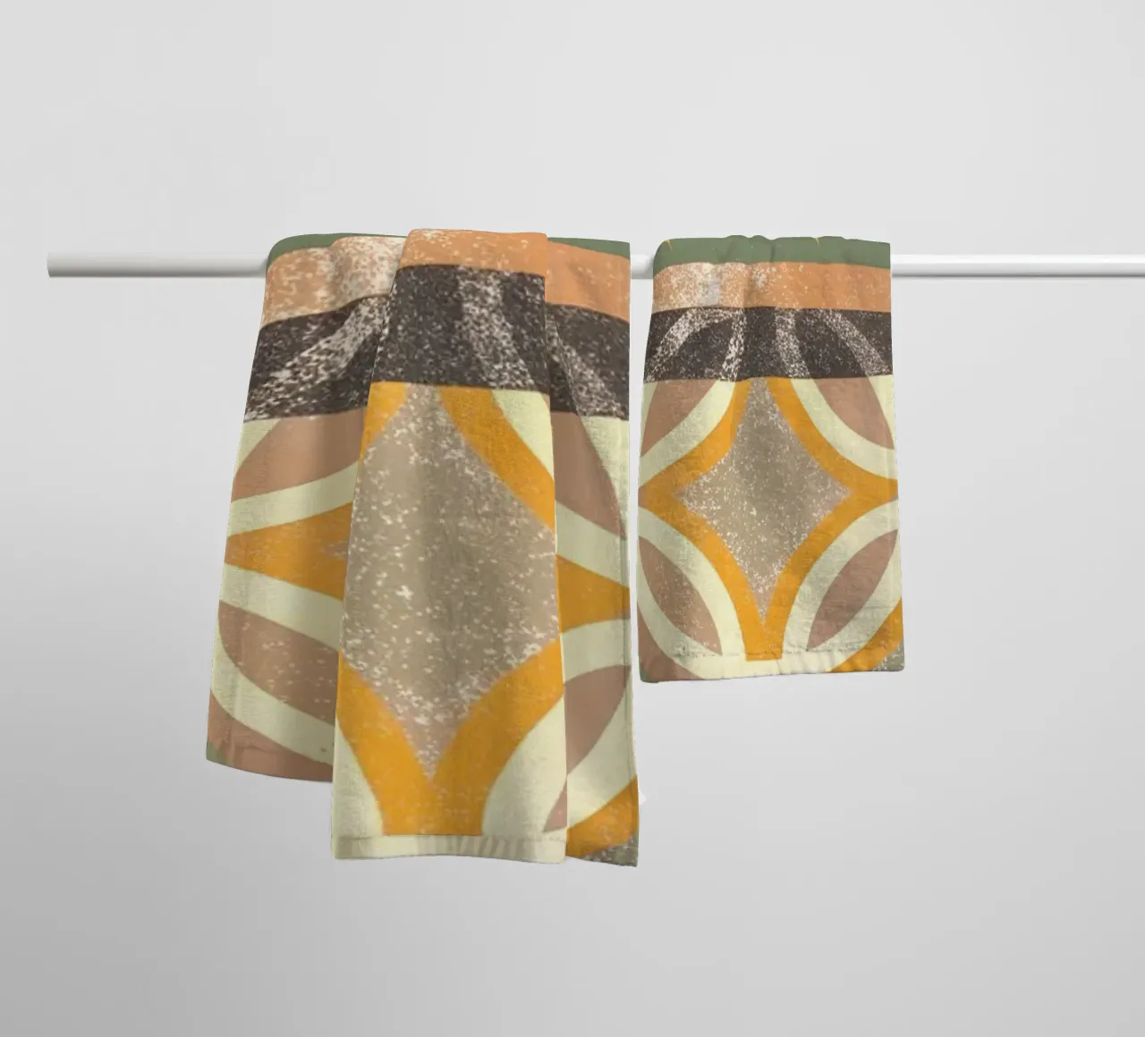 Tazza da caffè Retro Pop asciugamano da bagno da THE LATEST SHOP