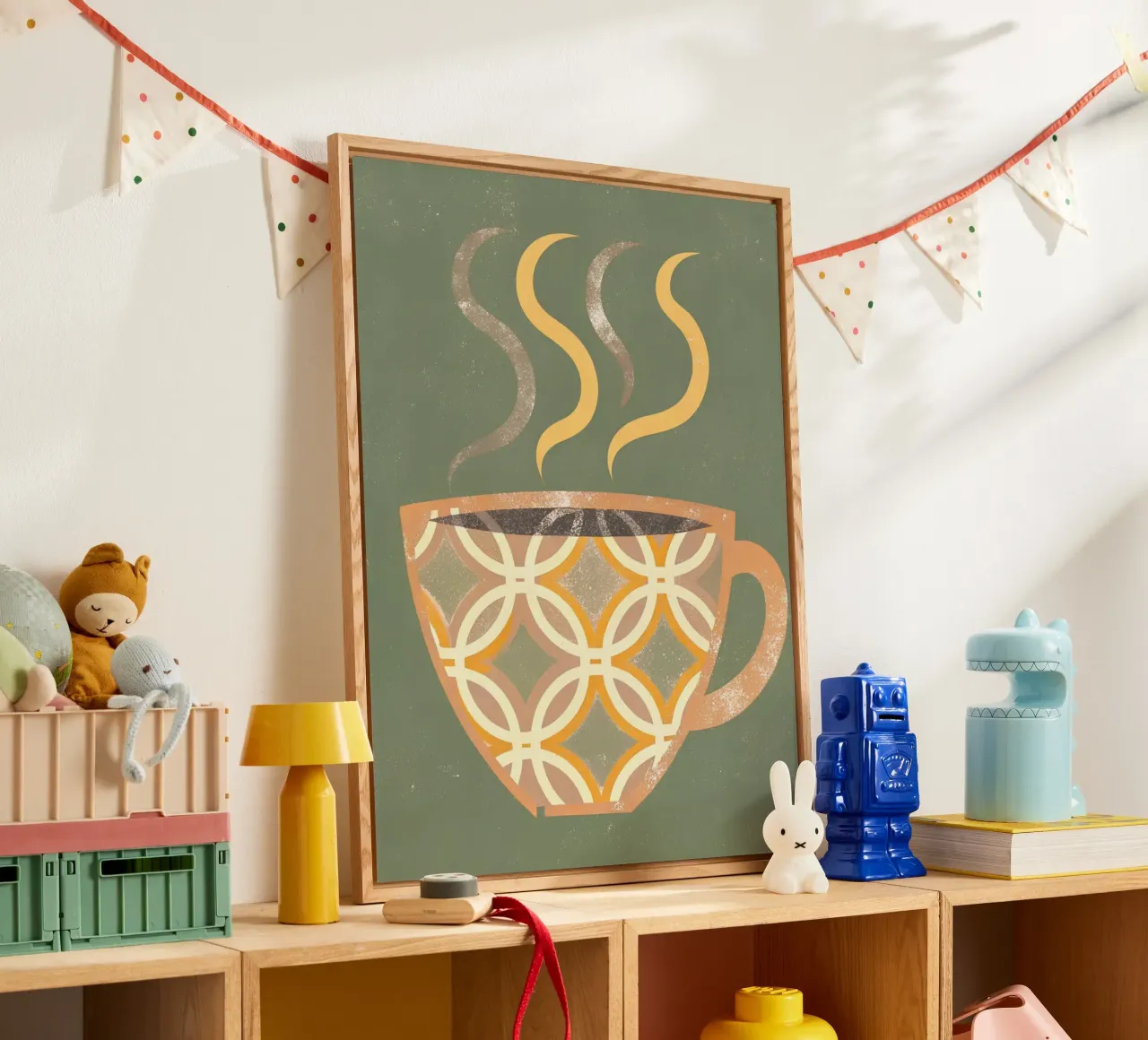 Tazza da caffè Retro Pop plexiglass da THE LATEST SHOP