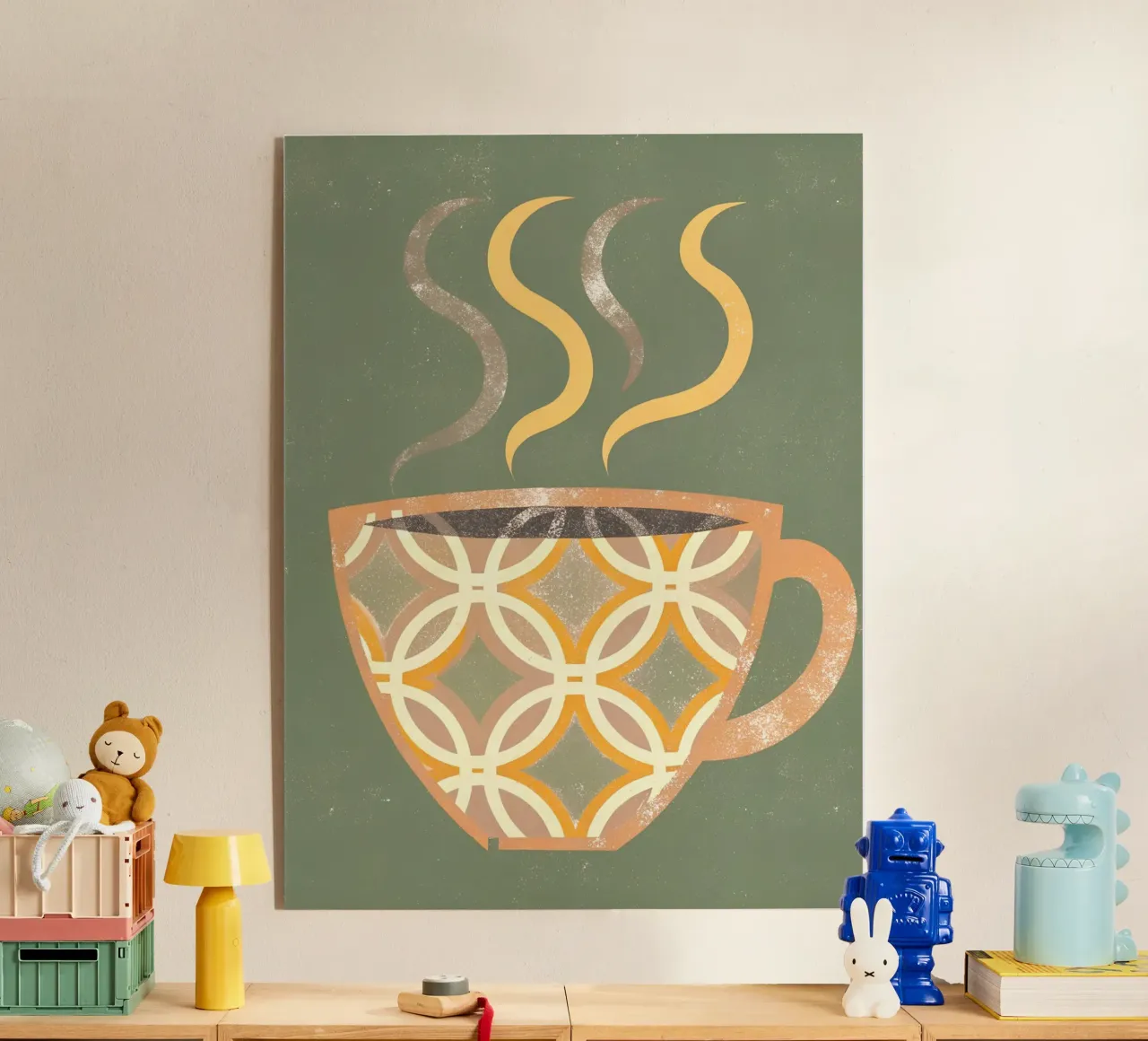 Tazza da caffè Retro Pop plexiglass da THE LATEST SHOP