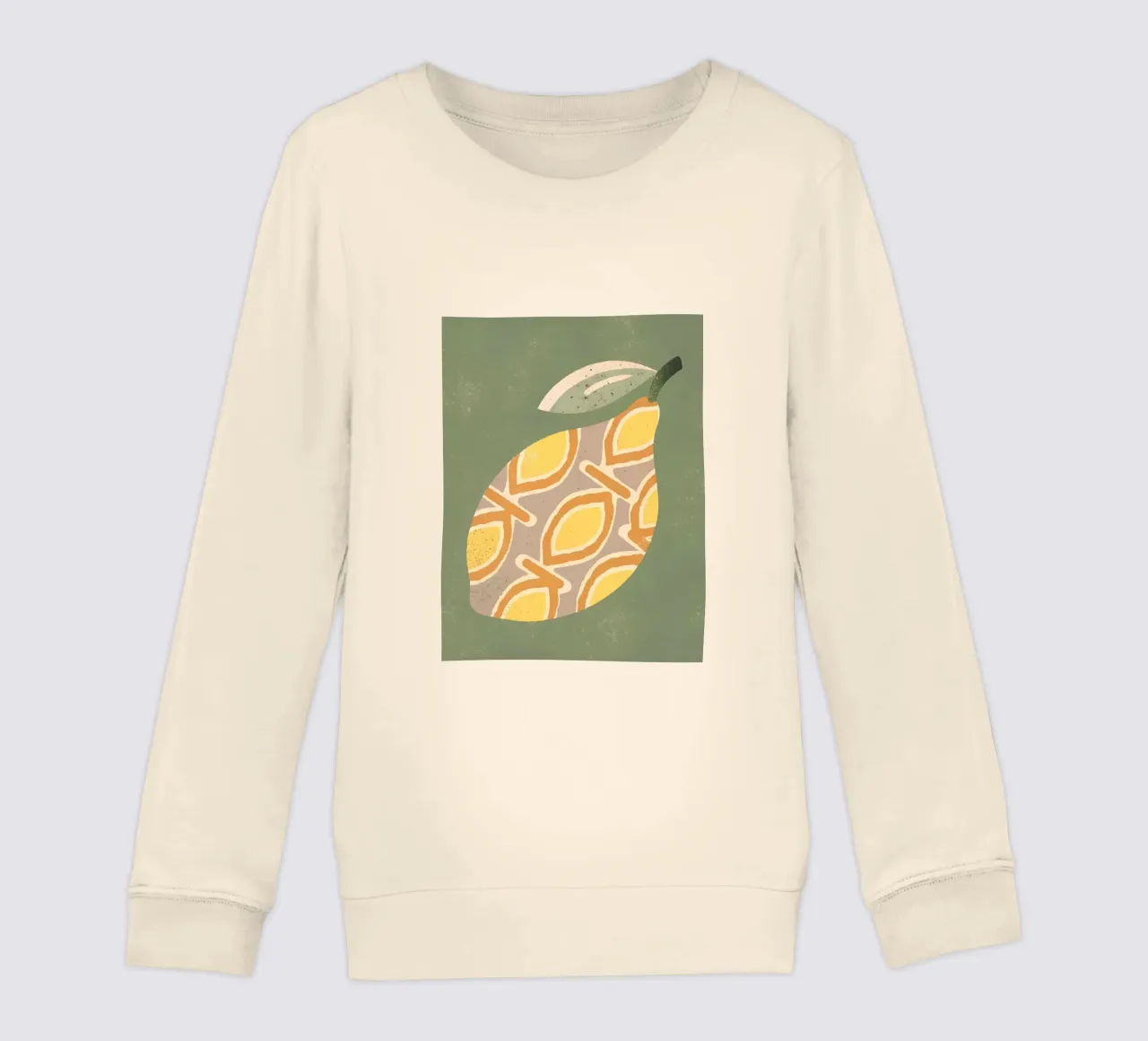 Retro Pop Avocado kids sweatshirt by THE LATEST SHOP