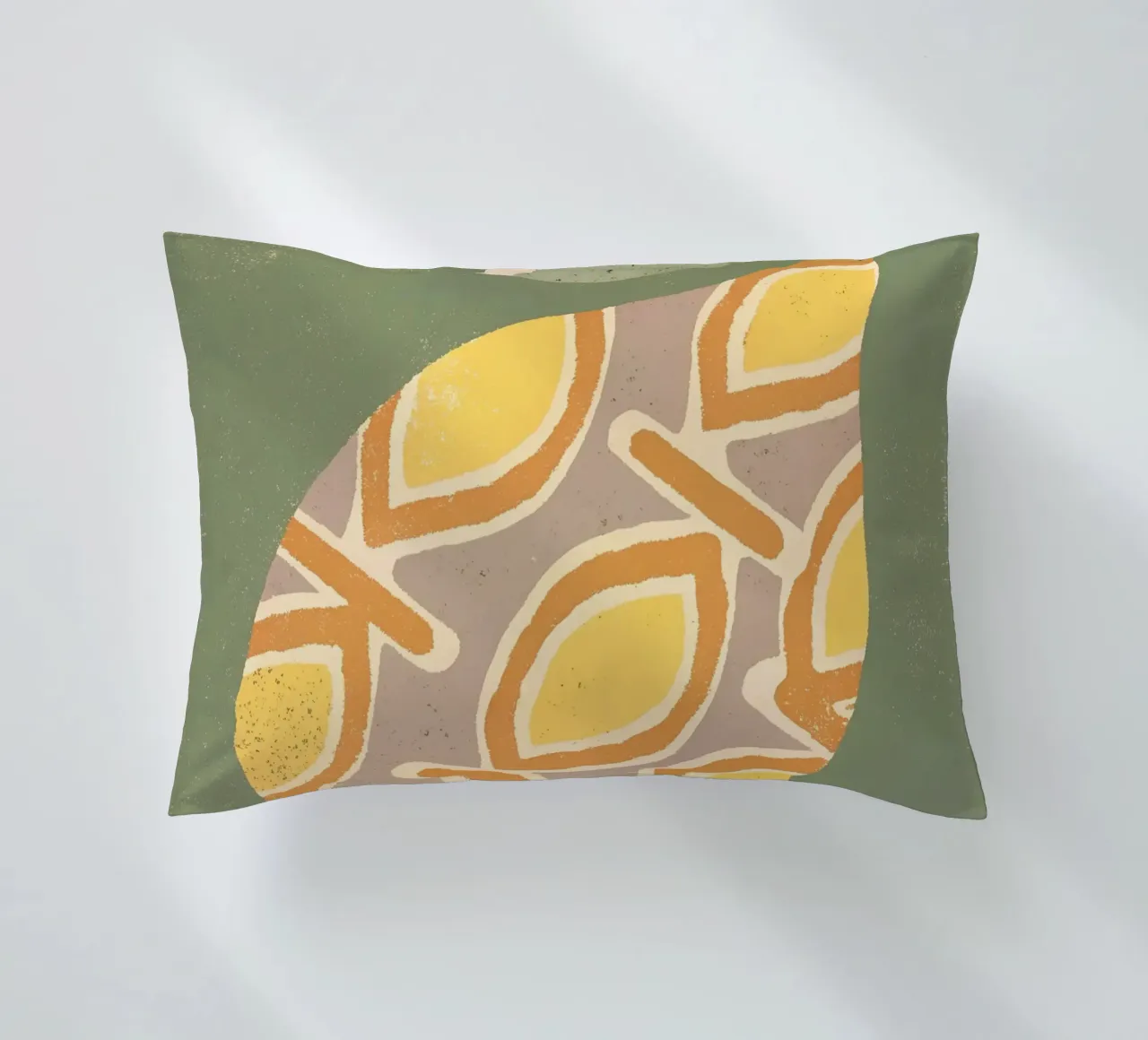 Avocado Retro Pop cuscino da THE LATEST SHOP