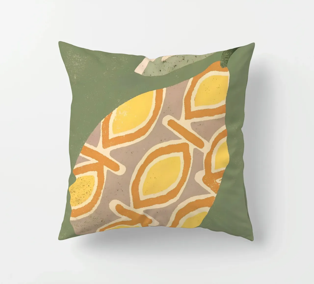 Avocado Retro Pop cuscino da THE LATEST SHOP