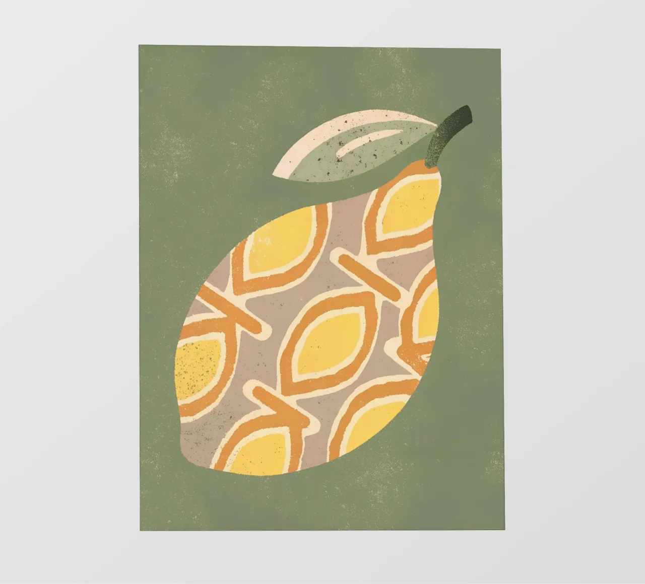 Avocado Retro Pop pellicola backlit da THE LATEST SHOP