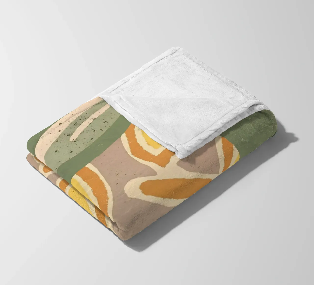 Avocado Retro Pop coperta in pile da THE LATEST SHOP
