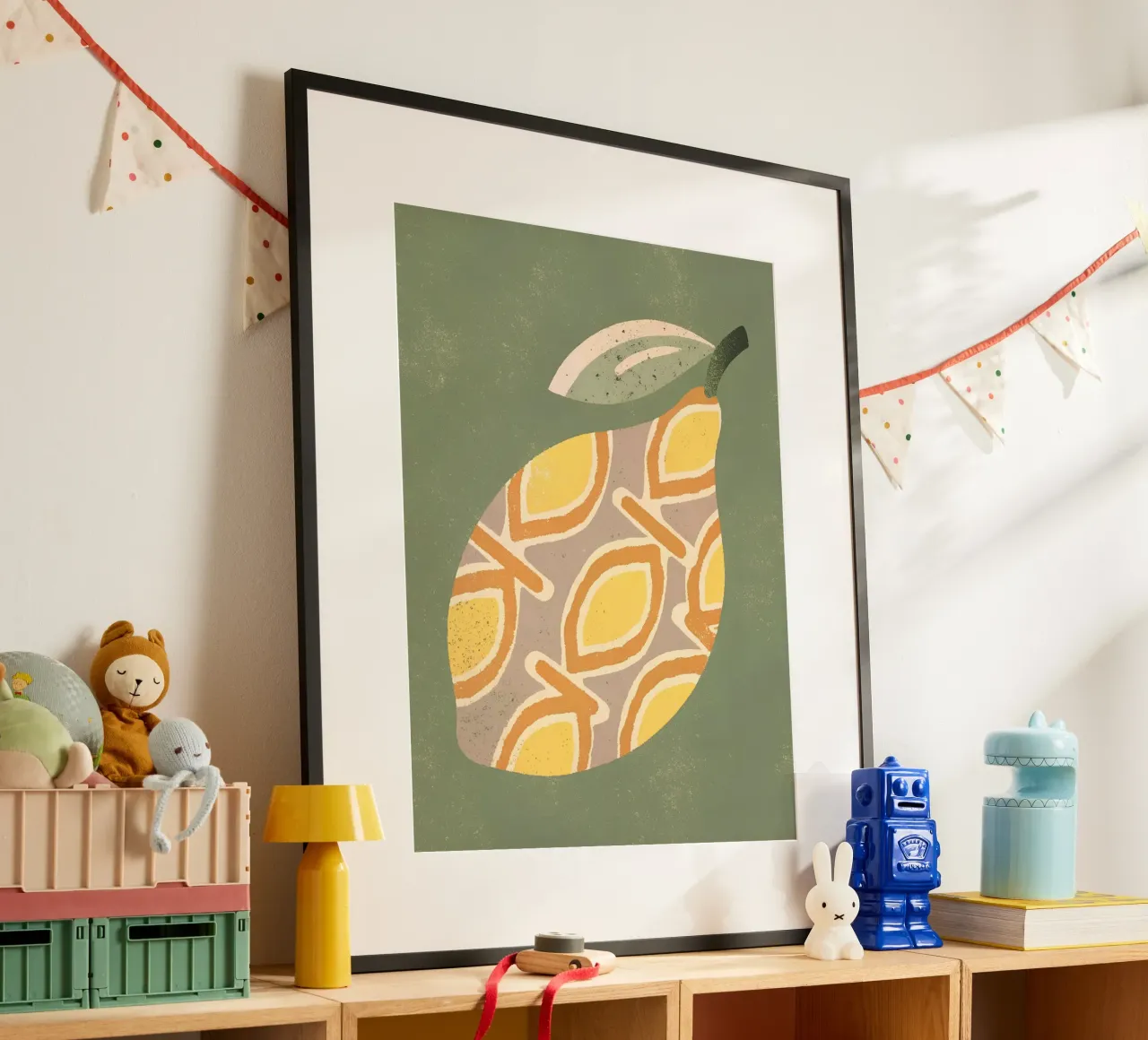 Avocado Retro Pop carta hahnemühle da THE LATEST SHOP