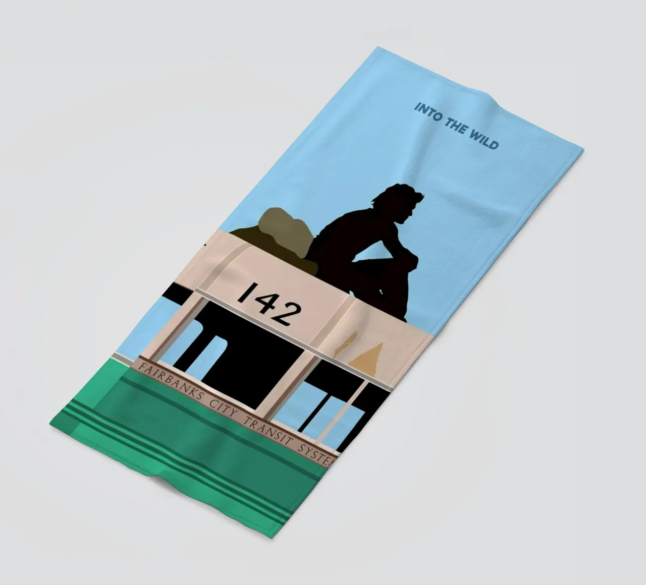 Into the Wild beach towel by Rafa Gomes