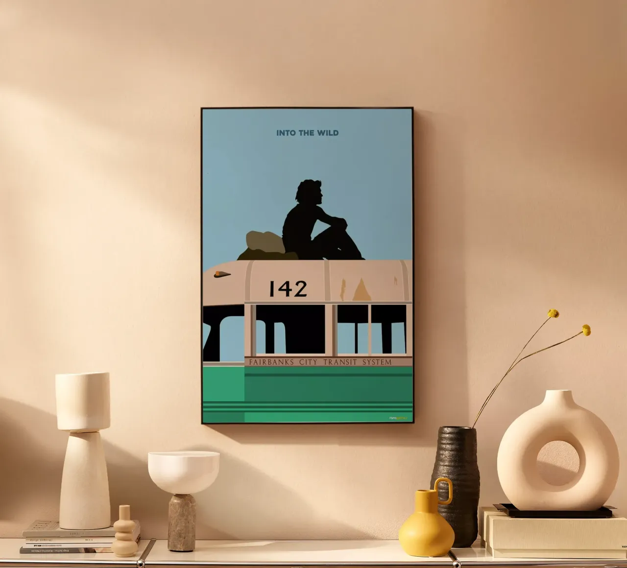 Into the Wild plexiglass da Rafa Gomes