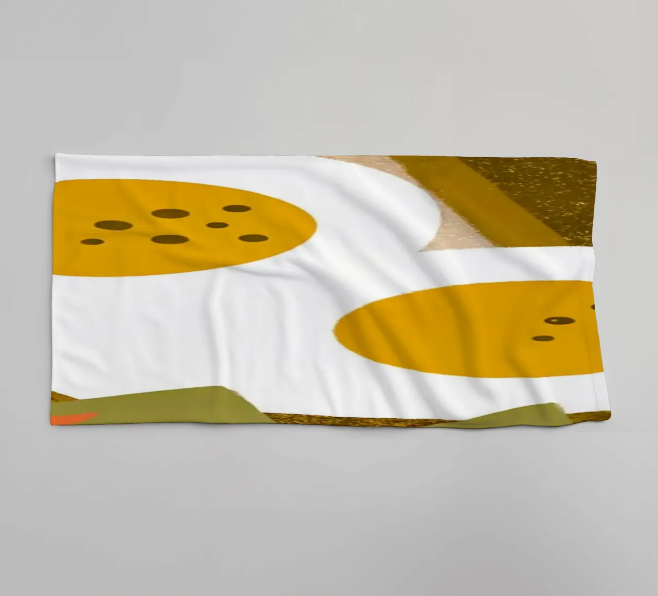 Retro Pop Ei Essen Handtuch von THE LATEST SHOP