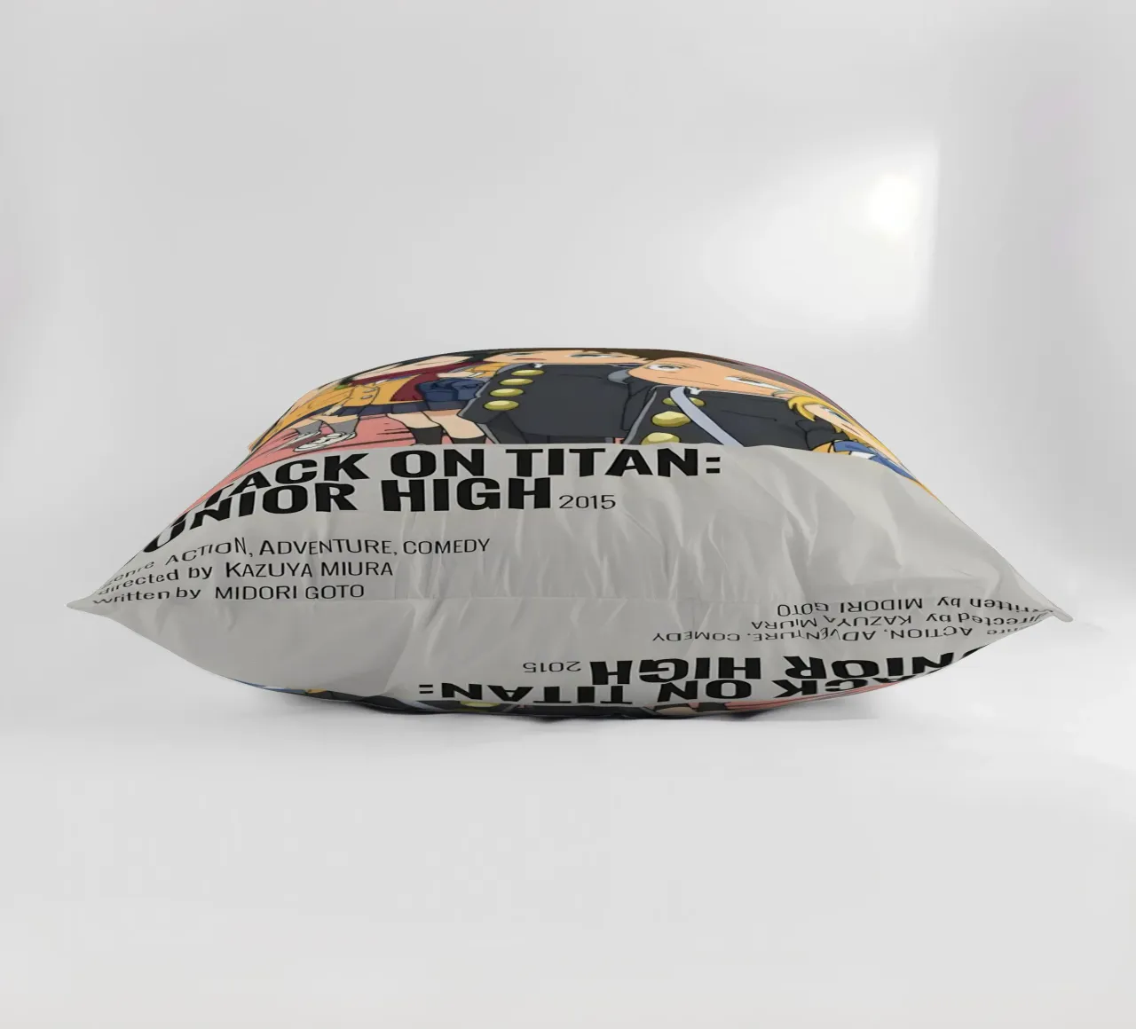 ATTACK ON TITAN JUNIOR HIGH 2015 cuscino da Totoya