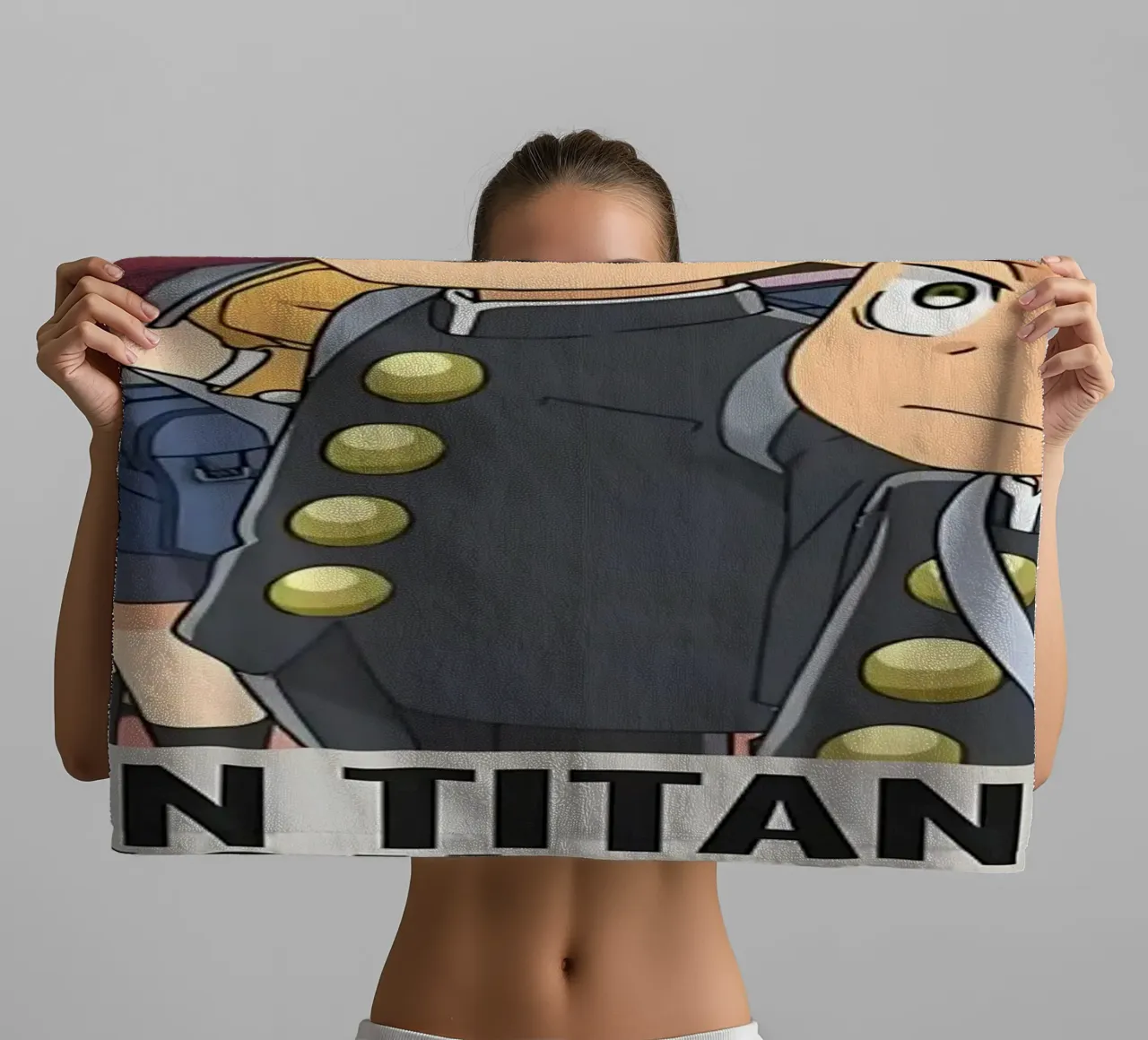 ATTACK ON TITAN JUNIOR HIGH 2015 asciugamano da bagno da Totoya