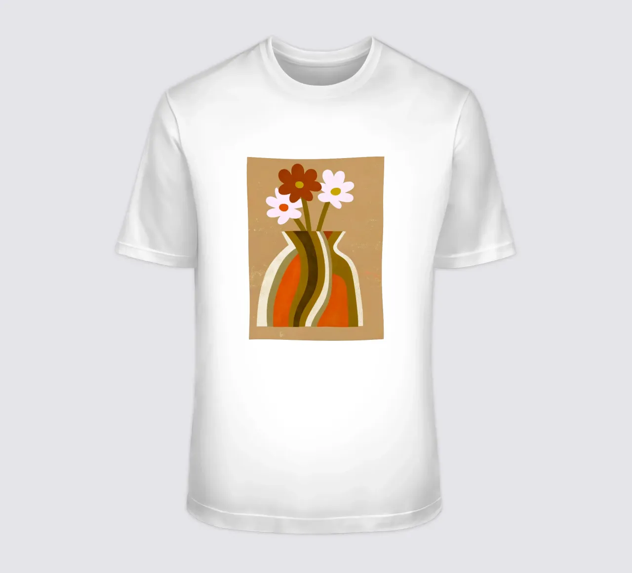 Vaso di fiori retrò pop t-shirt da THE LATEST SHOP