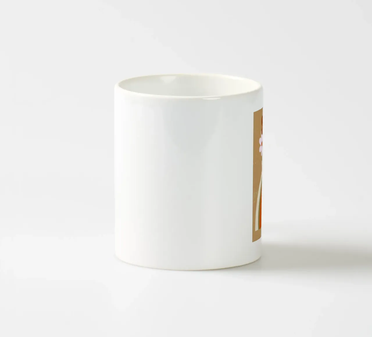 Vaso di fiori retrò pop tazza in ceramica da THE LATEST SHOP