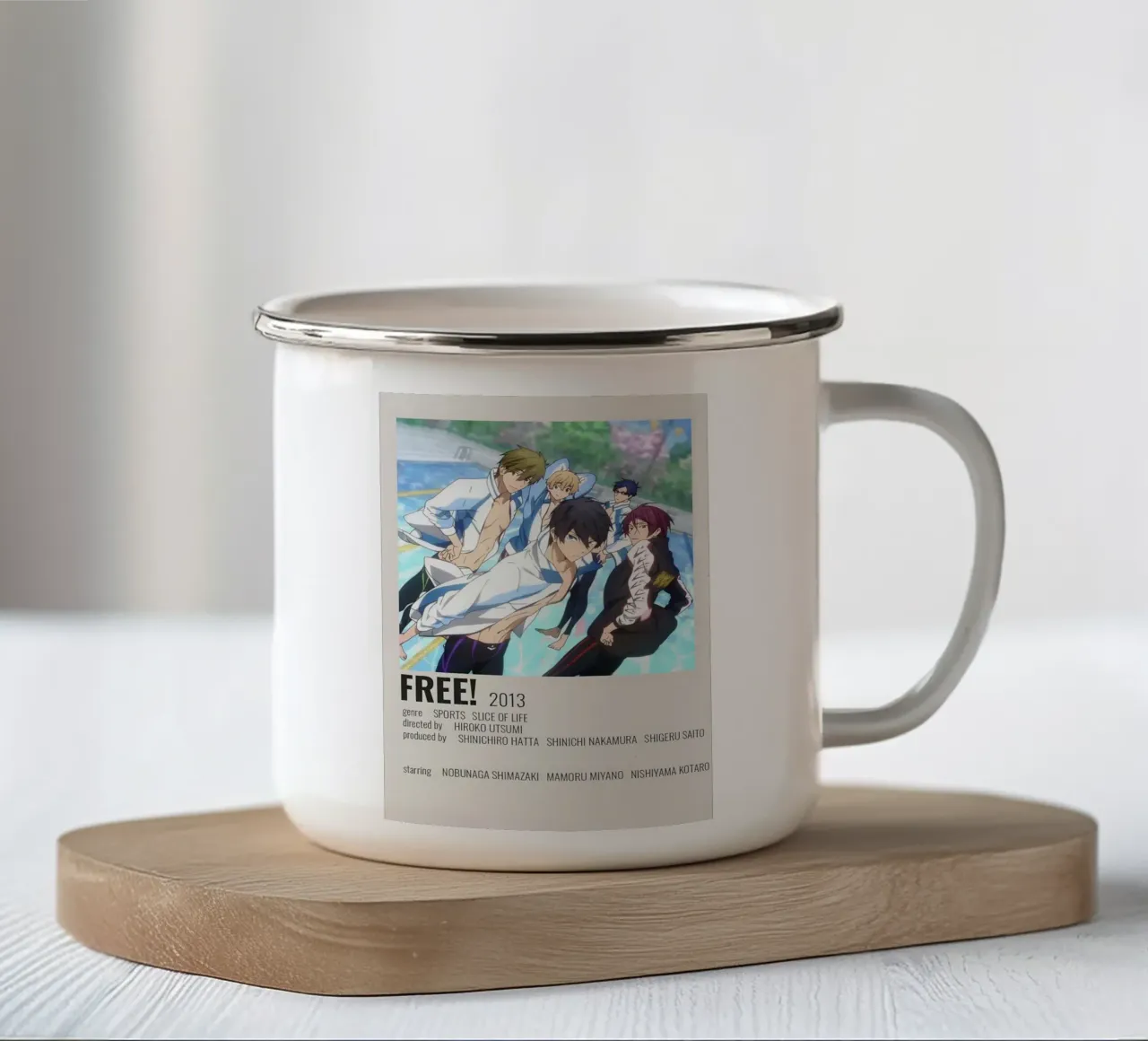 FREE!  2013 tazza in smalto da Totoya