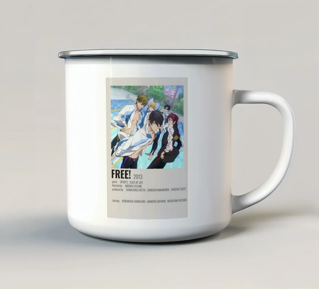 FREE!  2013 tazza in smalto da Totoya