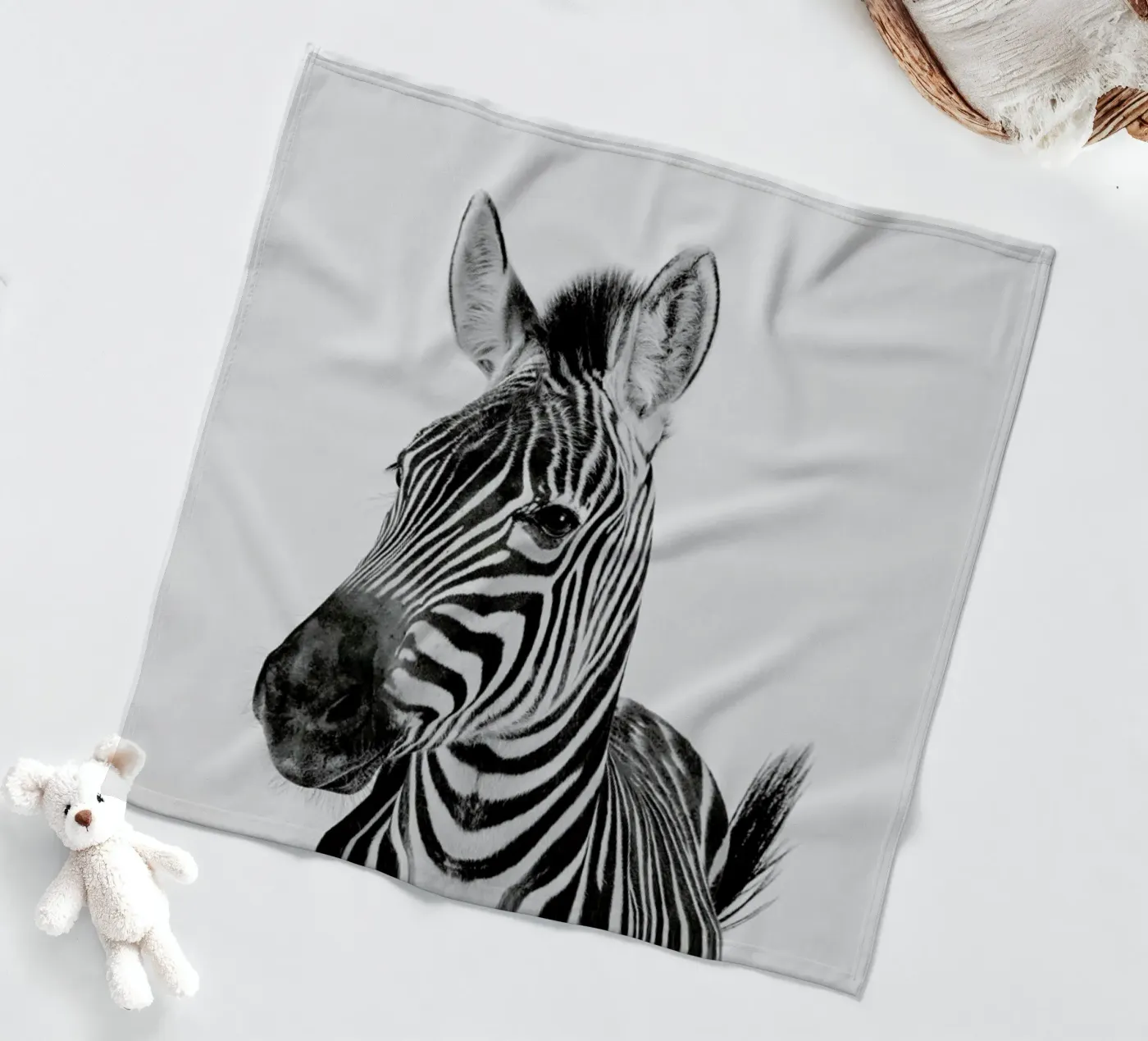 Zebra Classic fleecedeken van Paws & Claws
