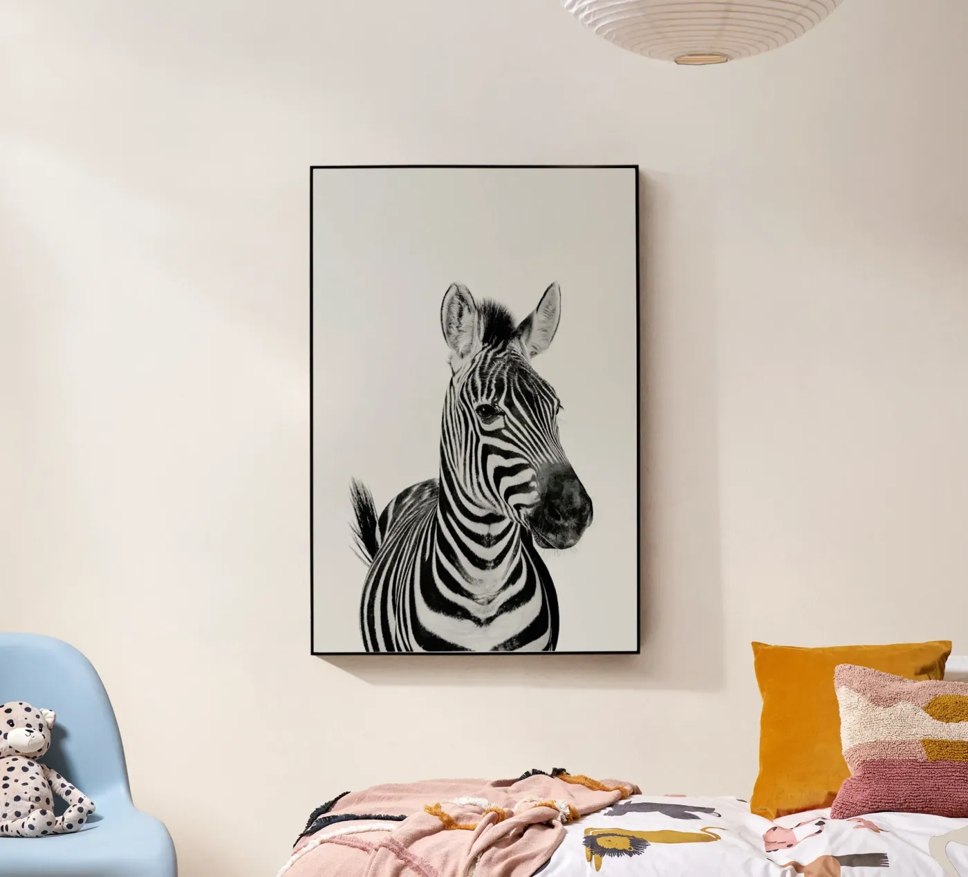 Zebra Classic acryl van Paws & Claws