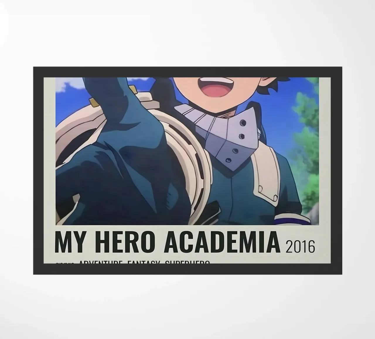 MY HERO ACADEMIA 2016 zerbino da Totoya