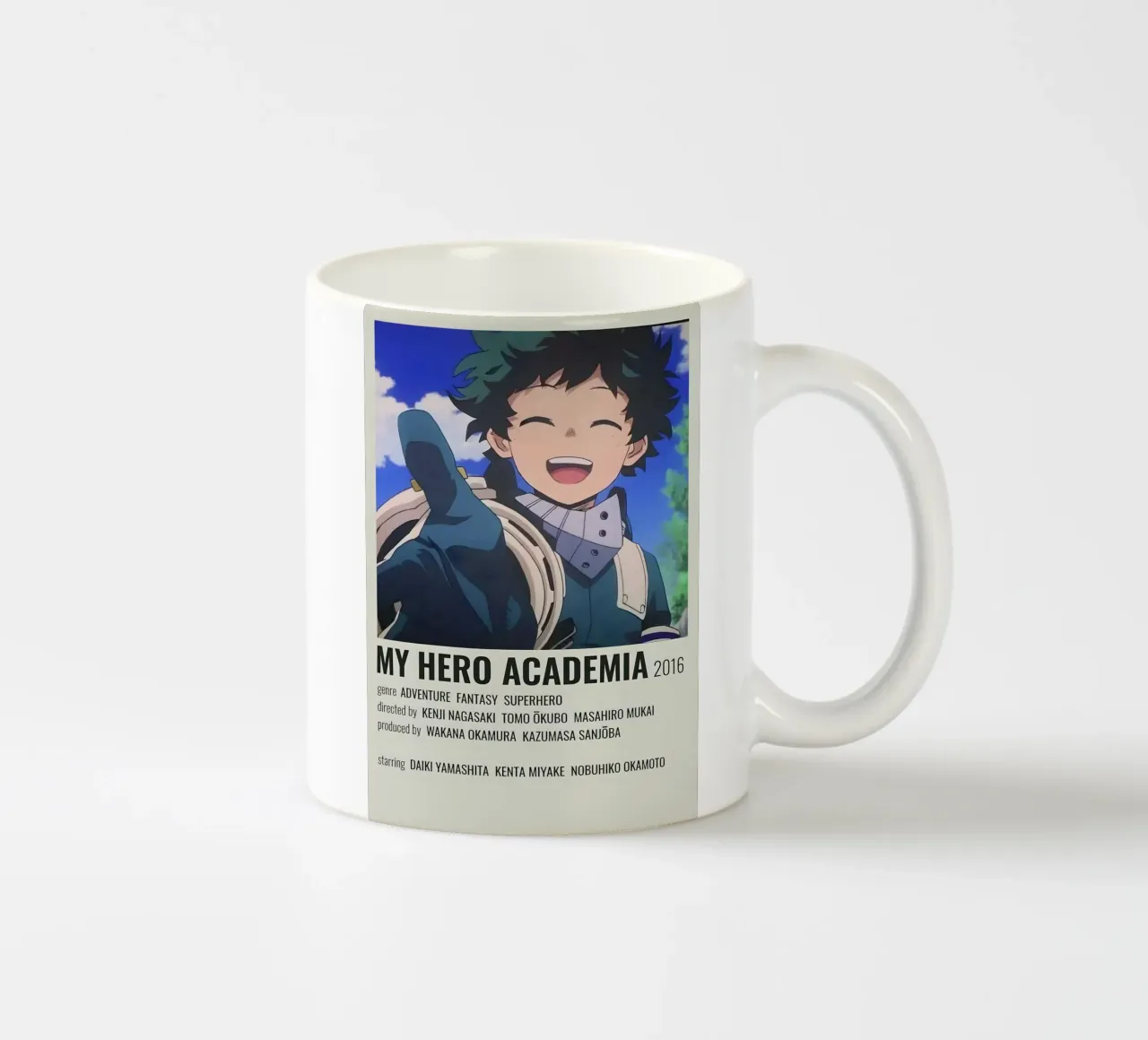 MY HERO ACADEMIA 2016 tazza in ceramica da Totoya