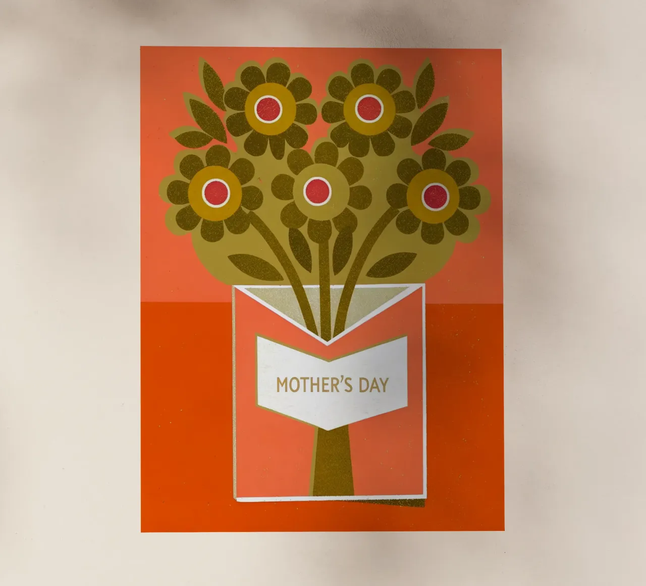 Festa della mamma Retro Pop pellicola backlit da THE LATEST SHOP