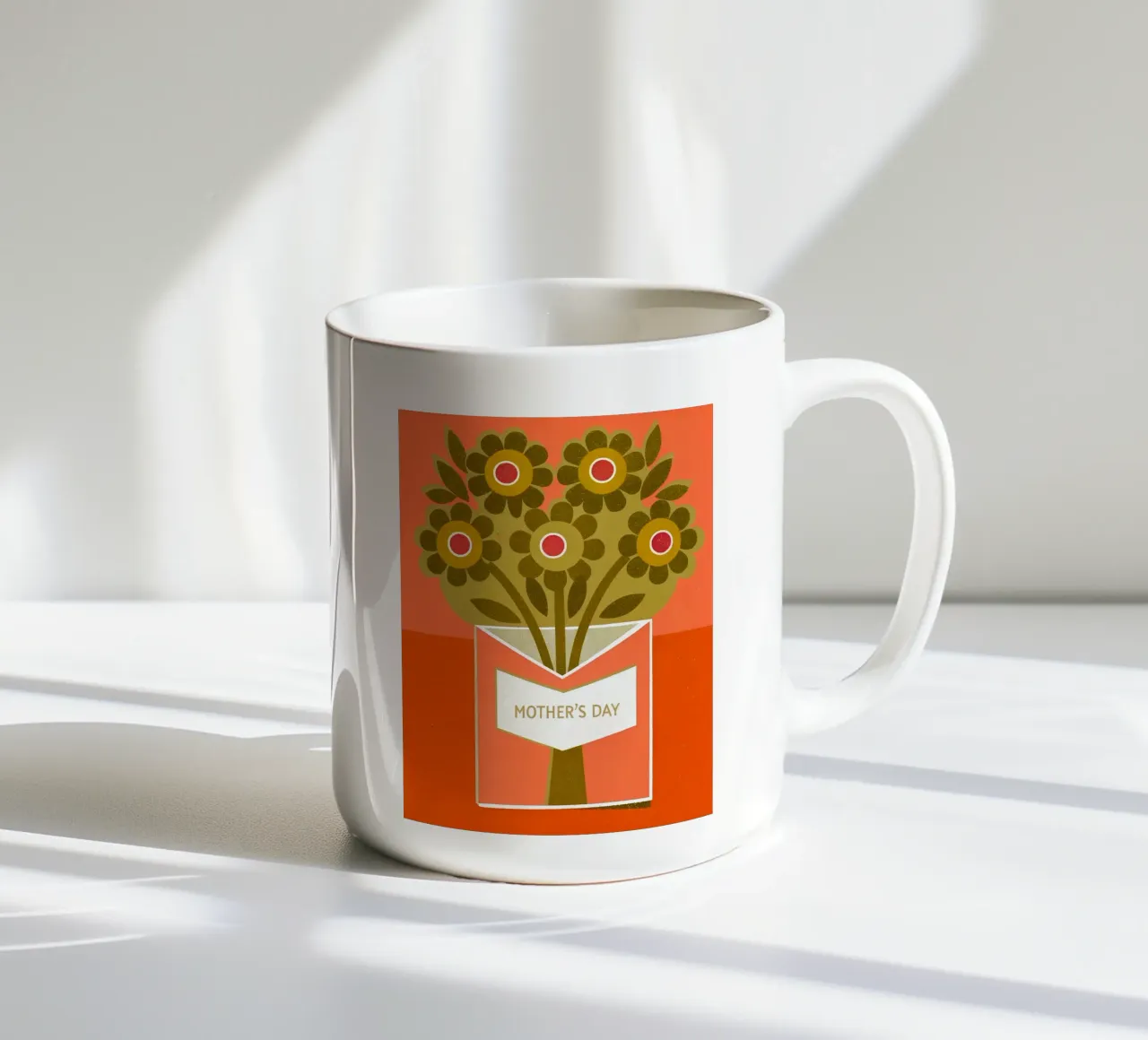 Festa della mamma Retro Pop tazza in ceramica da THE LATEST SHOP