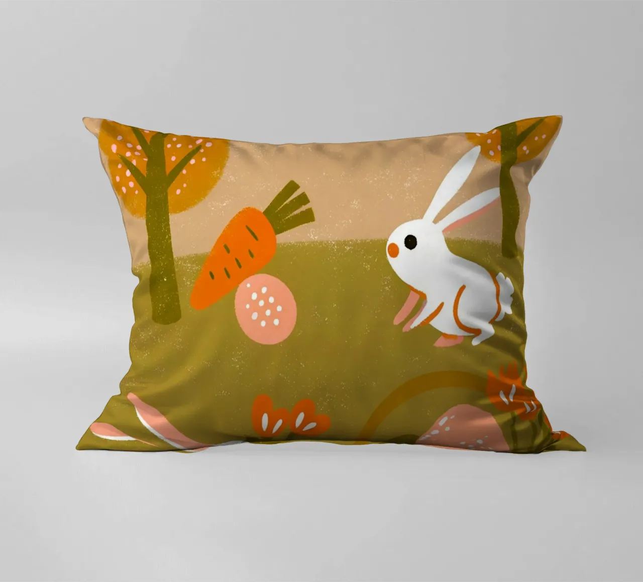 Coniglio e Wartel Retro Pop cuscino da THE LATEST SHOP