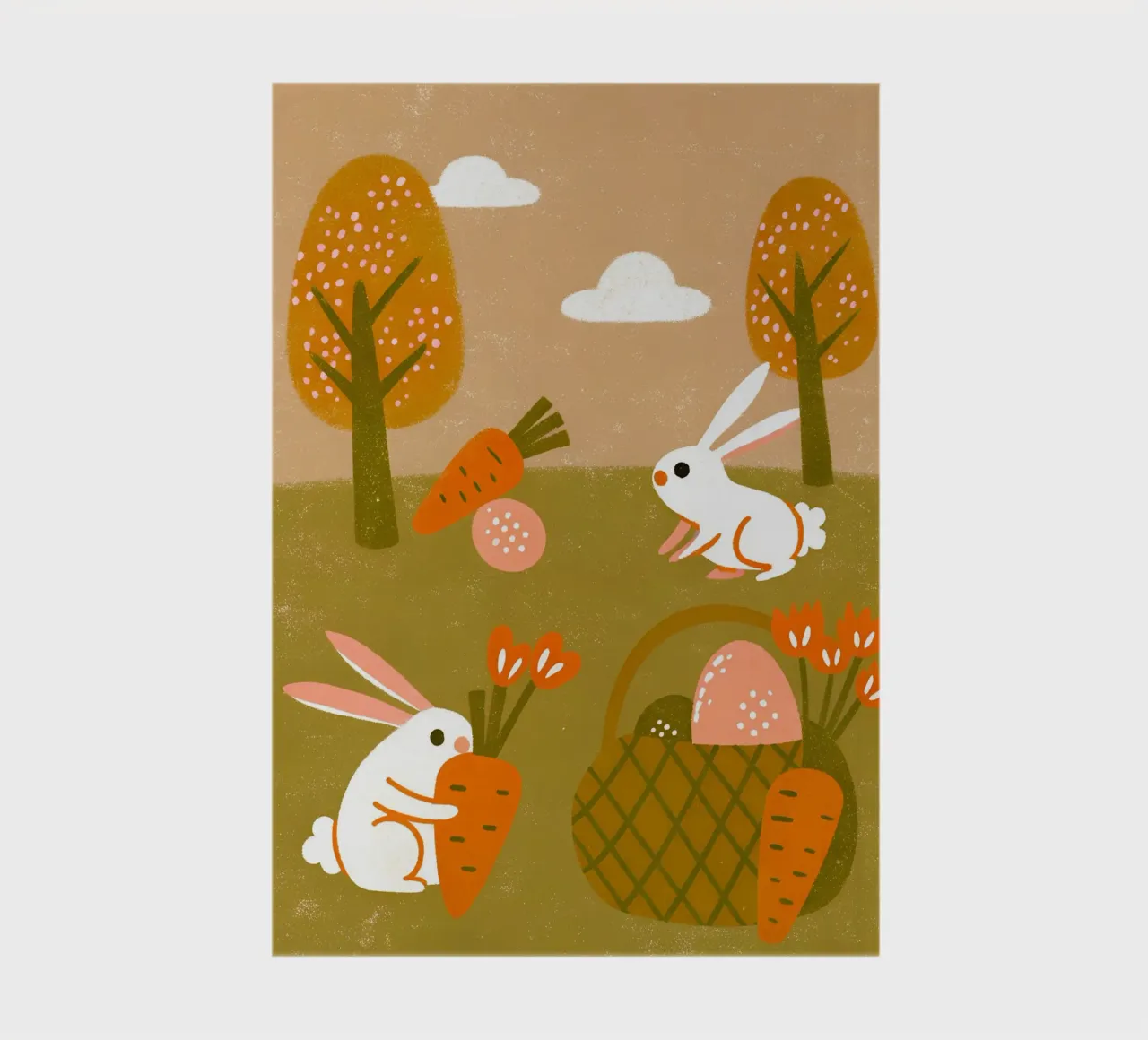 Rabbit And Wartel Retro Pop notebook by THE LATEST SHOP