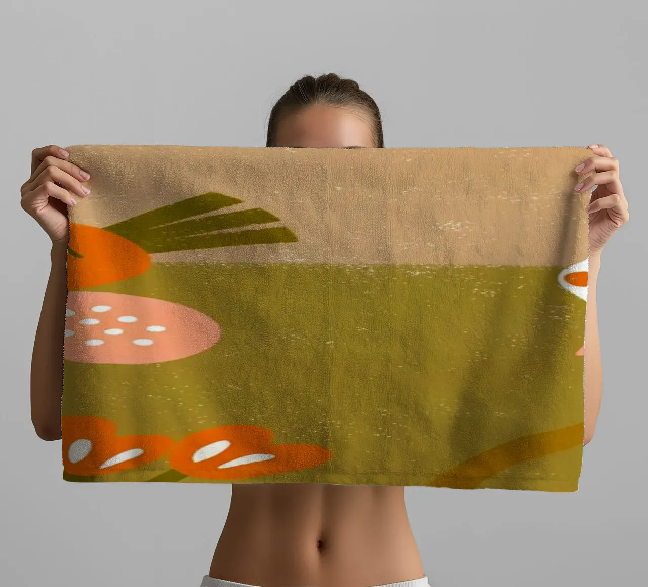 Coniglio e Wartel Retro Pop asciugamano da bagno da THE LATEST SHOP