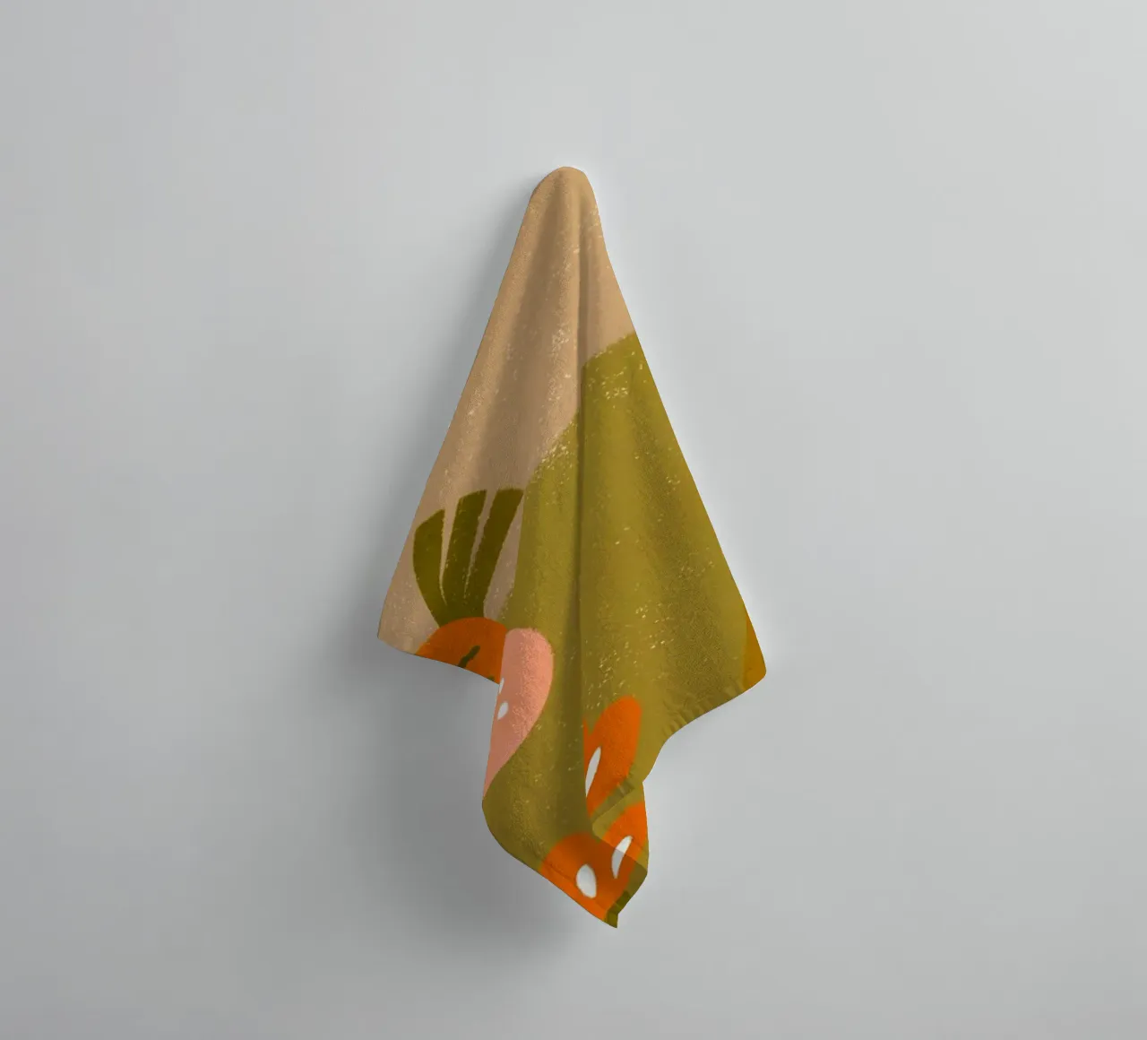 Coniglio e Wartel Retro Pop asciugamano da bagno da THE LATEST SHOP