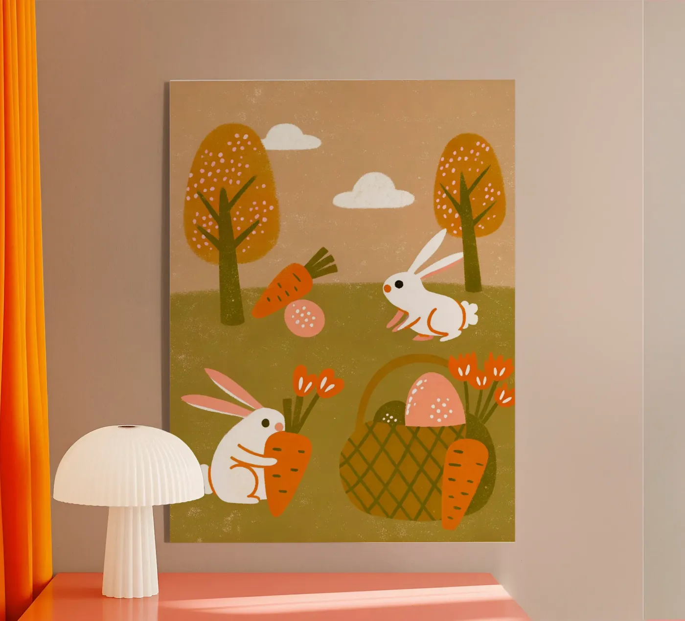 Coniglio e Wartel Retro Pop plexiglass da THE LATEST SHOP