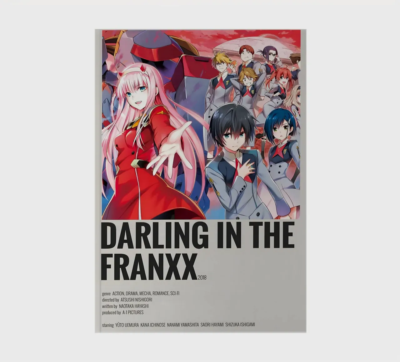 DARLING IN THE FRANXX 2018 notebook by Totoya