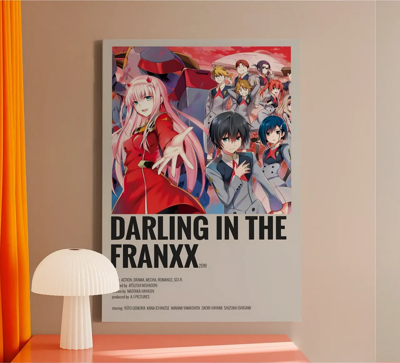 DARLING IN THE FRANXX 2018 canvas by Totoya