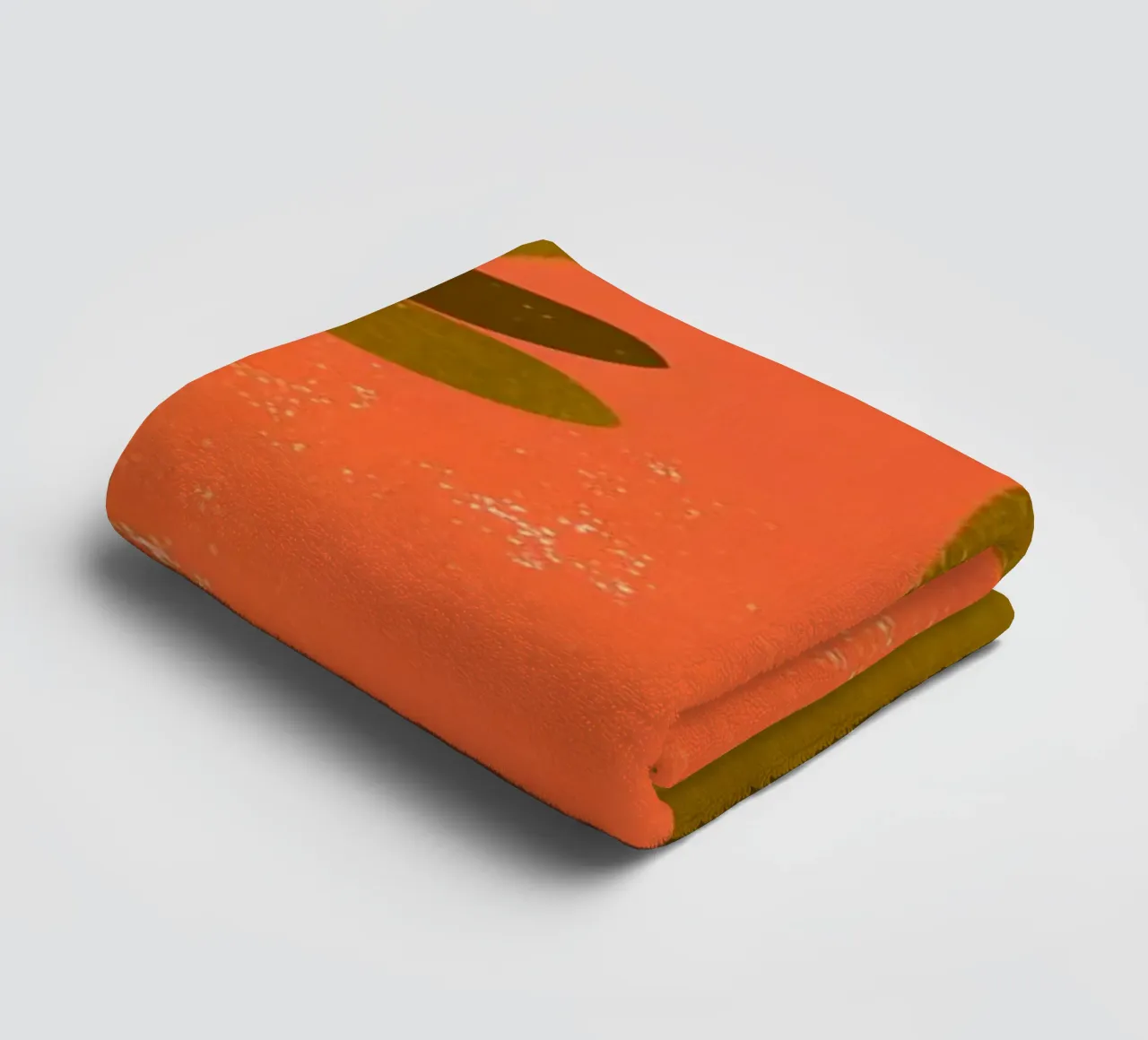 Rabbit Playing Retro Pop towel by THE LATEST SHOP