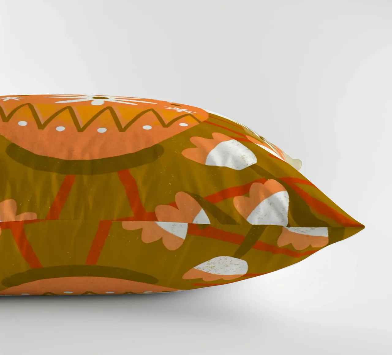 Retro Pop Easter Eggs decorative cushion by THE LATEST SHOP