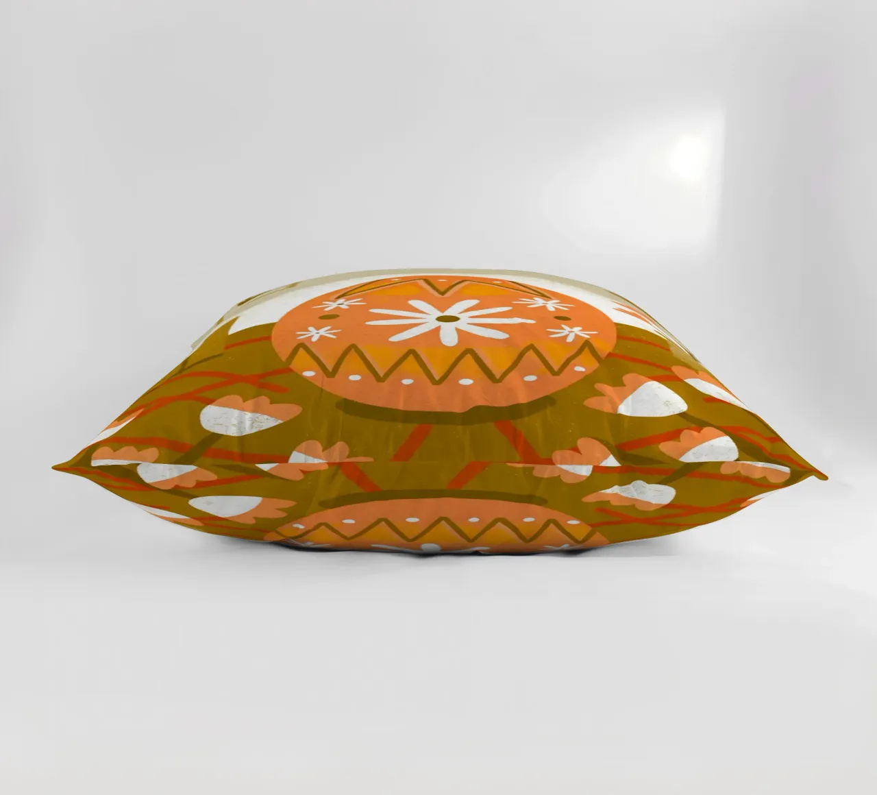 Retro Pop Easter Eggs decorative cushion by THE LATEST SHOP