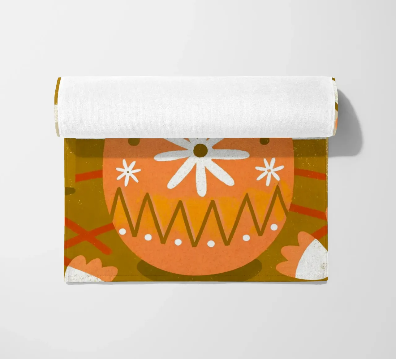 Retro Pop Easter Eggs beach towel by THE LATEST SHOP