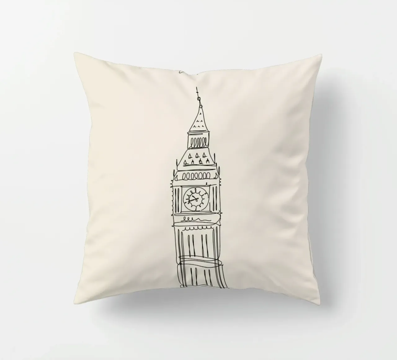London decorative cushion by The Cartography Collection