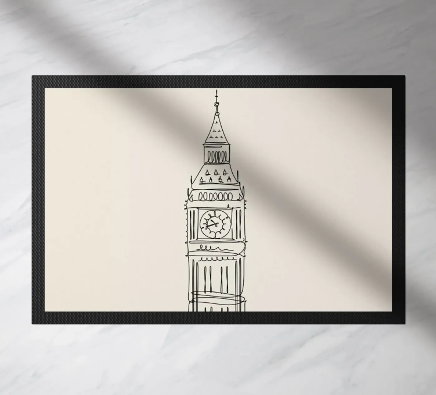 London doormat by The Cartography Collection