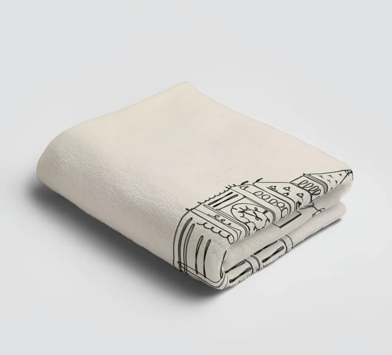 London toalla de baño de The Cartography Collection