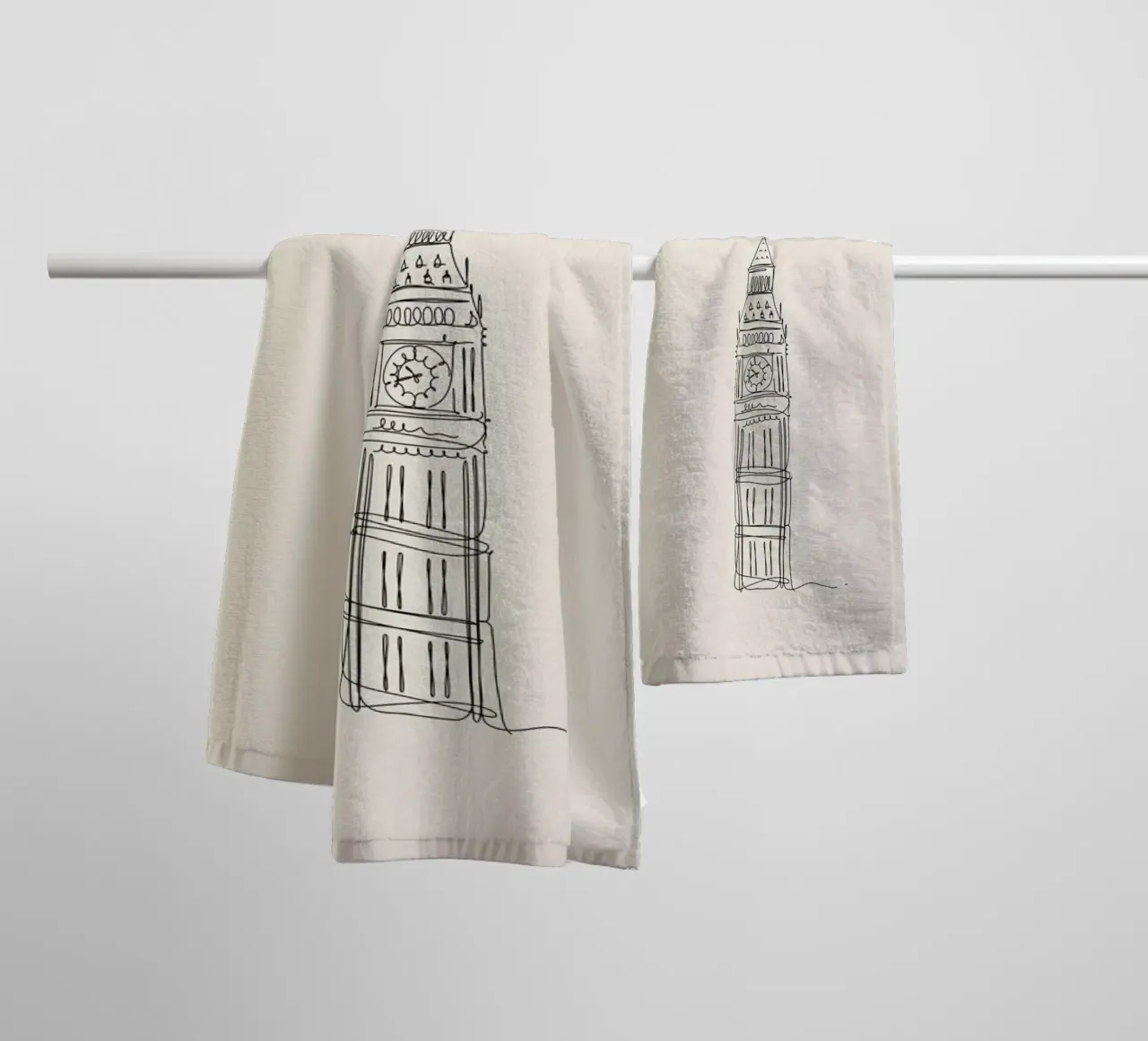 London toalla de baño de The Cartography Collection